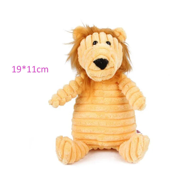 Different Cartoon Animal Plush Dog Toys