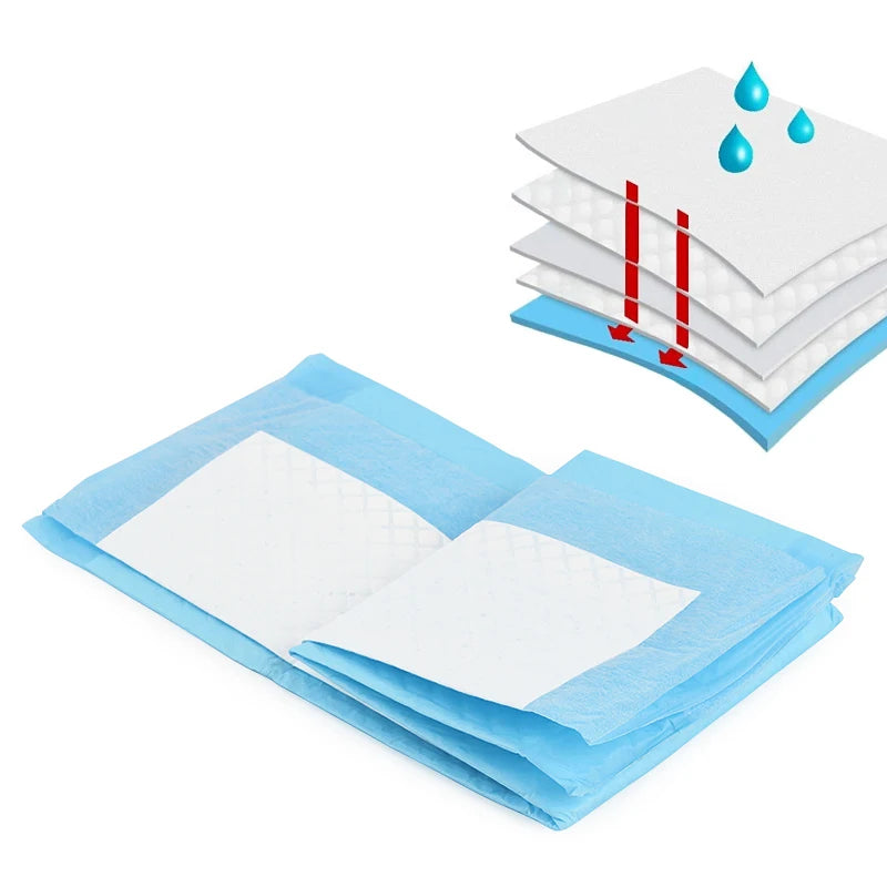 Dog Training Pee Pads Super Absorbent - 100 (sm) 60 (m), 40 (l) - Love My Pet