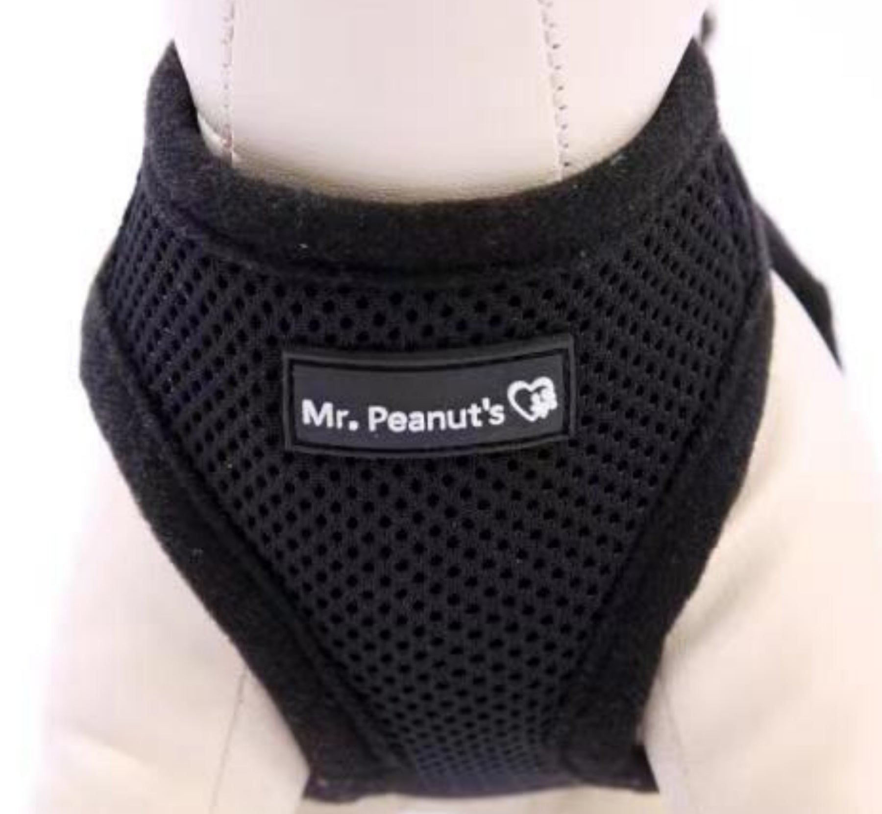 Mr. Peanut's PupTrek Soft Mesh Pet Harness with Matching Leash – Adjustable, Breathable, Choke-Free