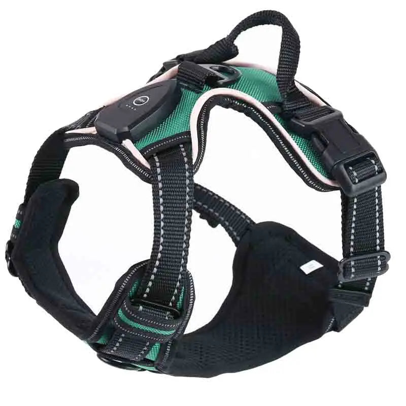 Adjustable Led Light Up Dog Harness Vest - Love My Pet