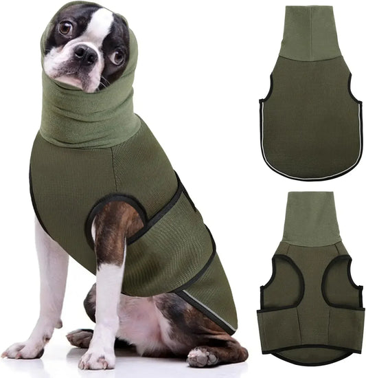 Dog Anxiety Vest, Breathable Dog Calming Shirt for Fireworks, Thunder