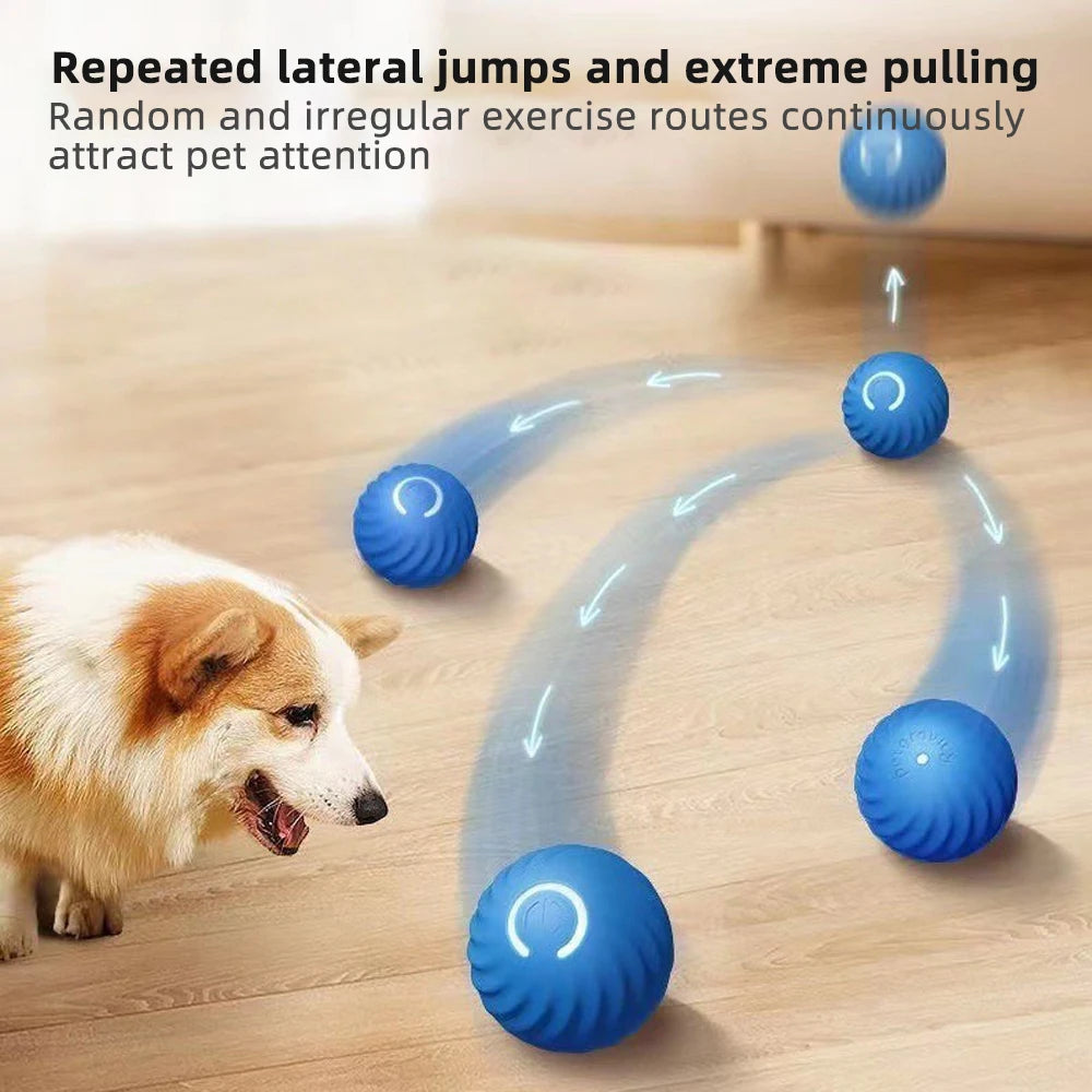 Interactive Smart Jumping Rolling Ball