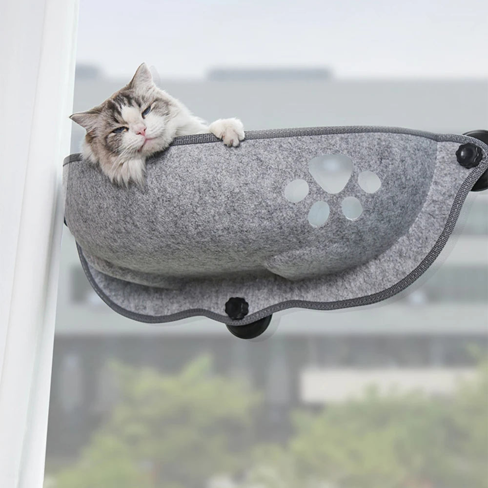 Cat Window Hammock with Suction Cups - Love My Pet