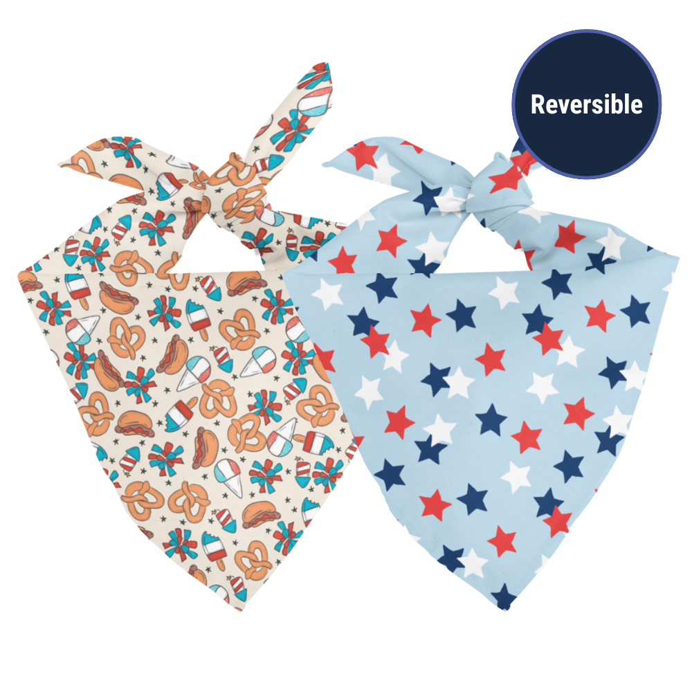 Patriotic Summer Dog Bandana