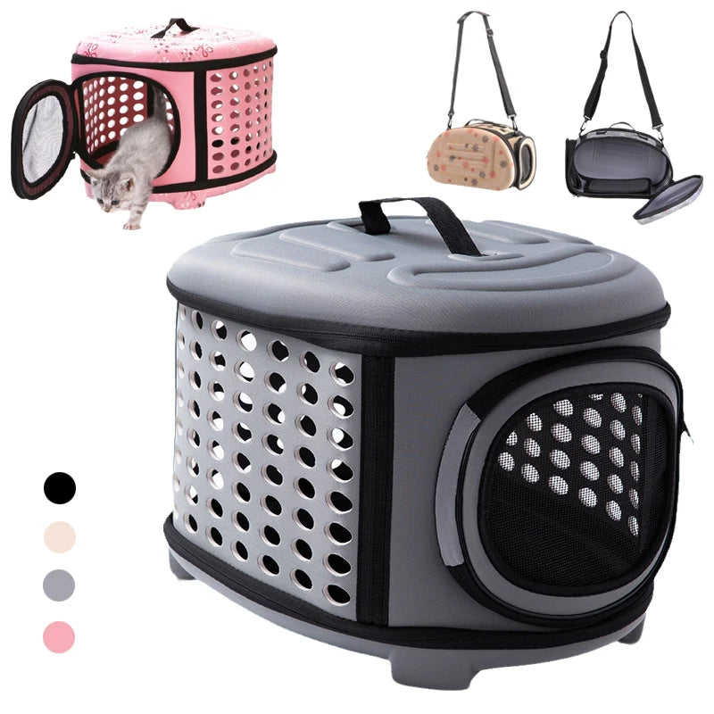 Fashion Breathable 4 Colors Pet Single Shoulder Bags And Carriers