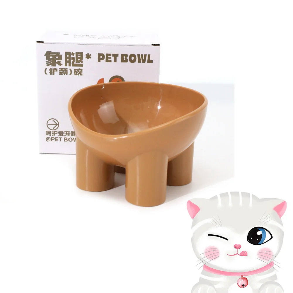 High Foot Pet Bowl Neck Protector