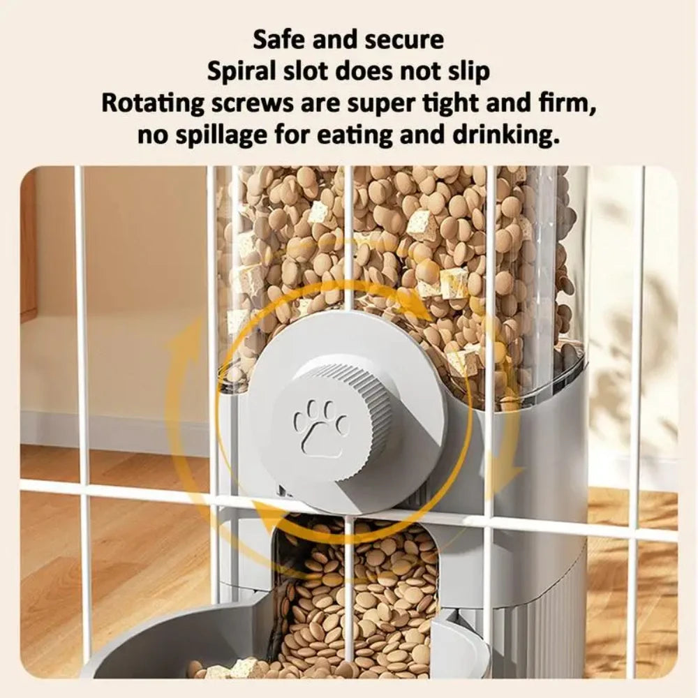 Hanging Water And Food Dispenser