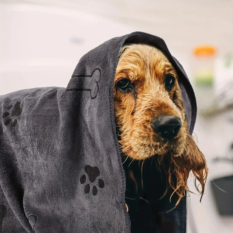 Quick Drying Dog and Cat Bath Towel, Microfiber - Love My Pet