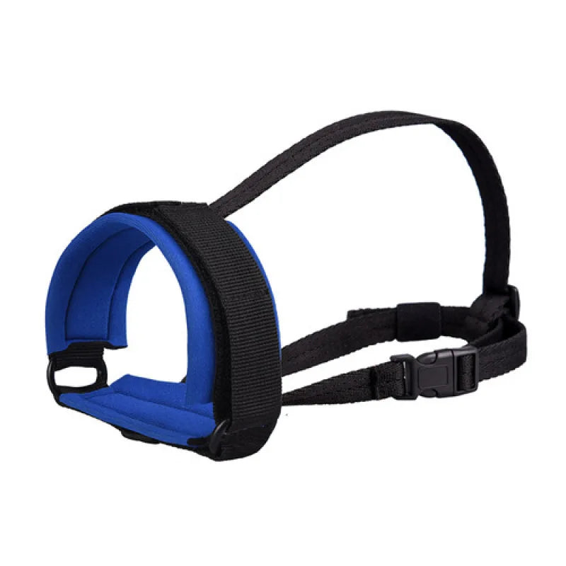 Soft Nylon Adjustable Dog Muzzle