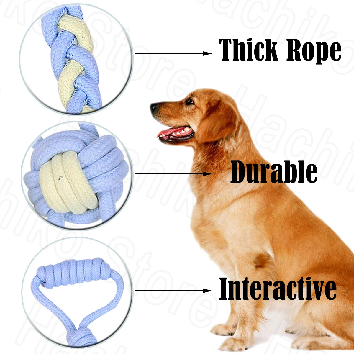 Durable Cotton Rope Dog Toys