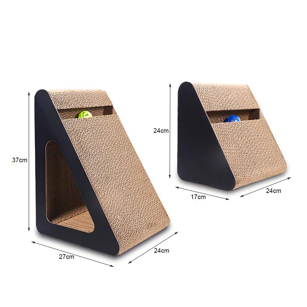 Cat Scratcher With Rotating Ball