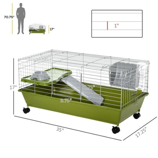Small Rolling Rabbit, Guinea Pig Cage
