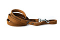 Sport Style Earth Brown Leather Leash