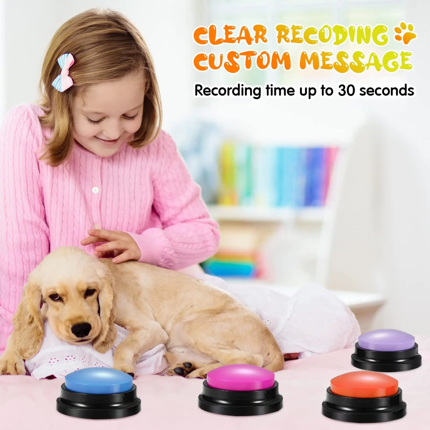 Pet Speaking Buttons - Love My Pet