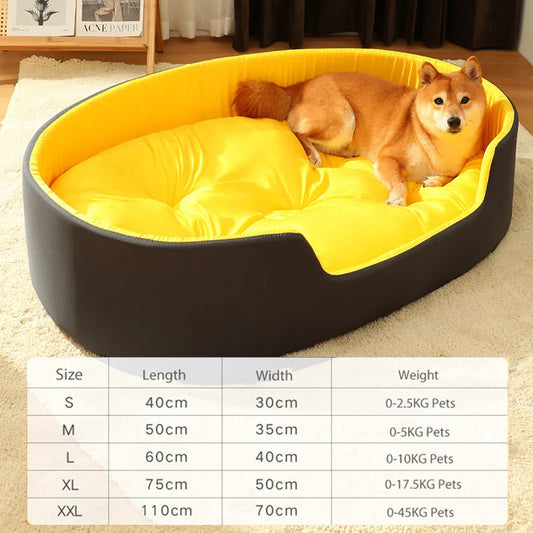 Extra Large Sofa Kennel Soft Fleece Pet  Bed