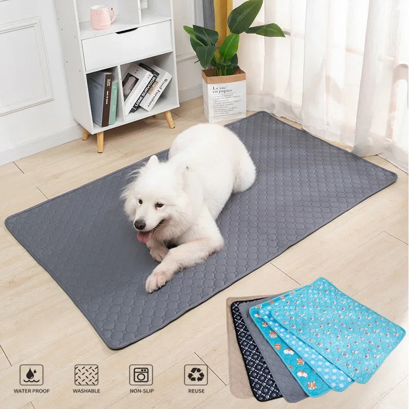 Washable Reusable Four-Layer Waterproof Dog Training Pad And Car Seat Cover - Love My Pet