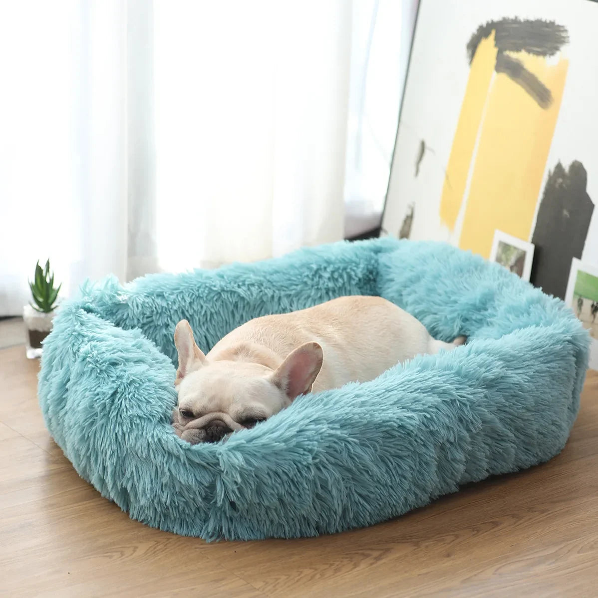 Warm Plush Pet Bed