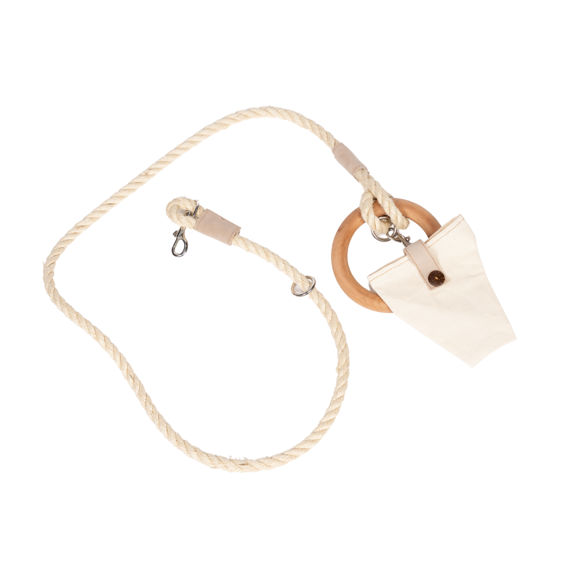 Country Living Carbon Neutral Dog Leash with Small Storage Bag