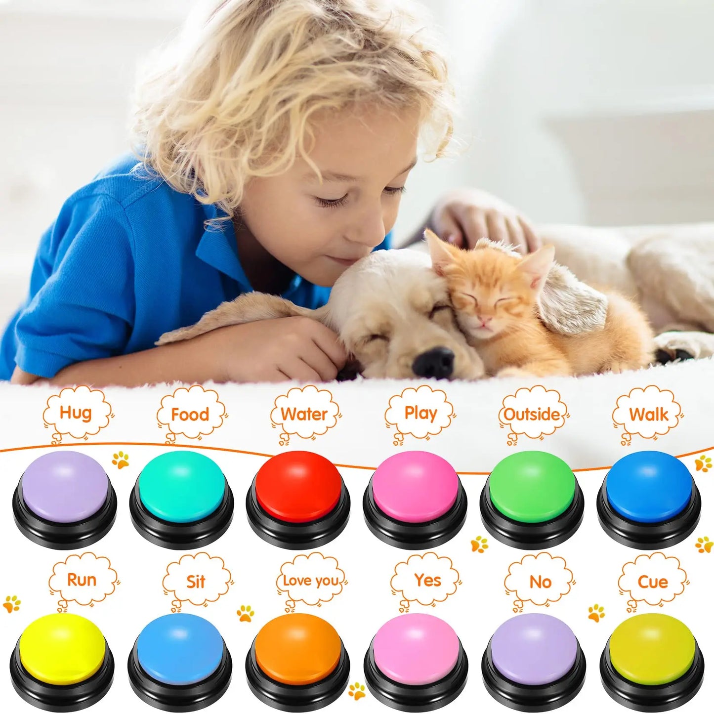 Pet Speaking Buttons - Love My Pet