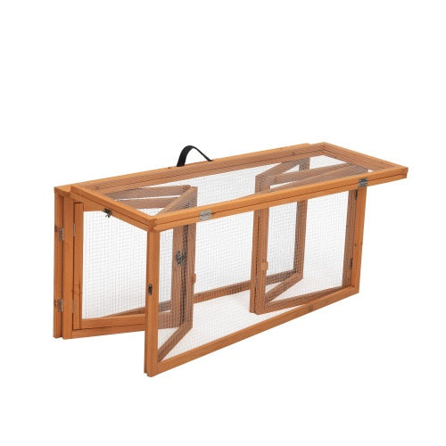 Folding Rabbit Cage, Outdoor Chicken Enclosure