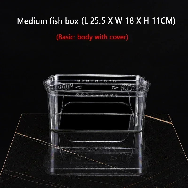 Transparent Acrylic Ornamental Fish Tank