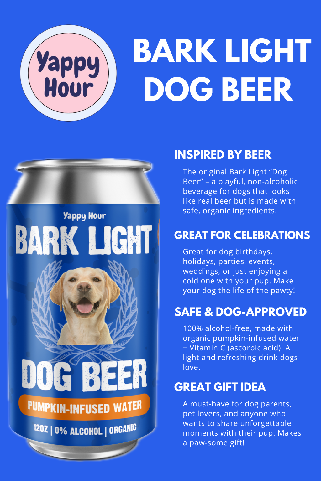 Bark Light Dog Beer