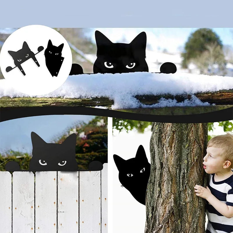 Outdoor Dog And Cat Yard Art