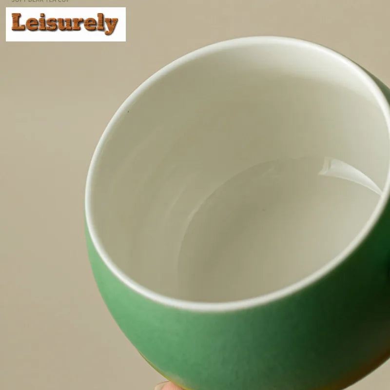 Hand Crafted Animal Ceramic Mug, Bowl With Saucer Kit