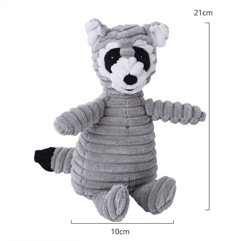 Different Cartoon Animal Plush Dog Toys