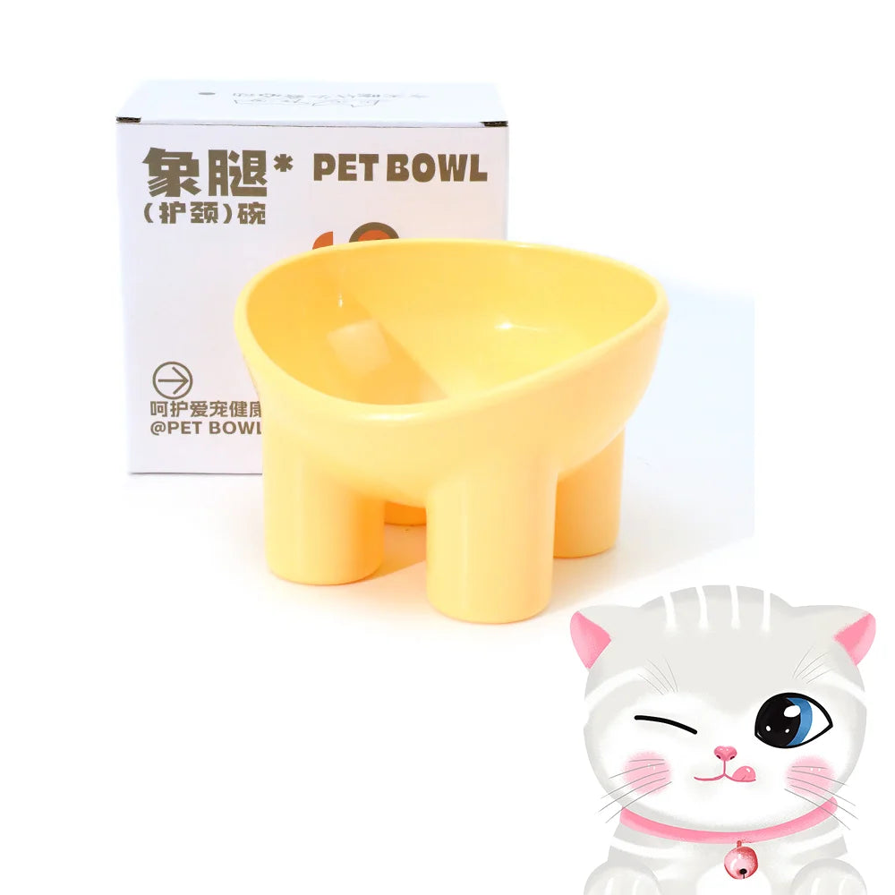 High Foot Pet Bowl Neck Protector