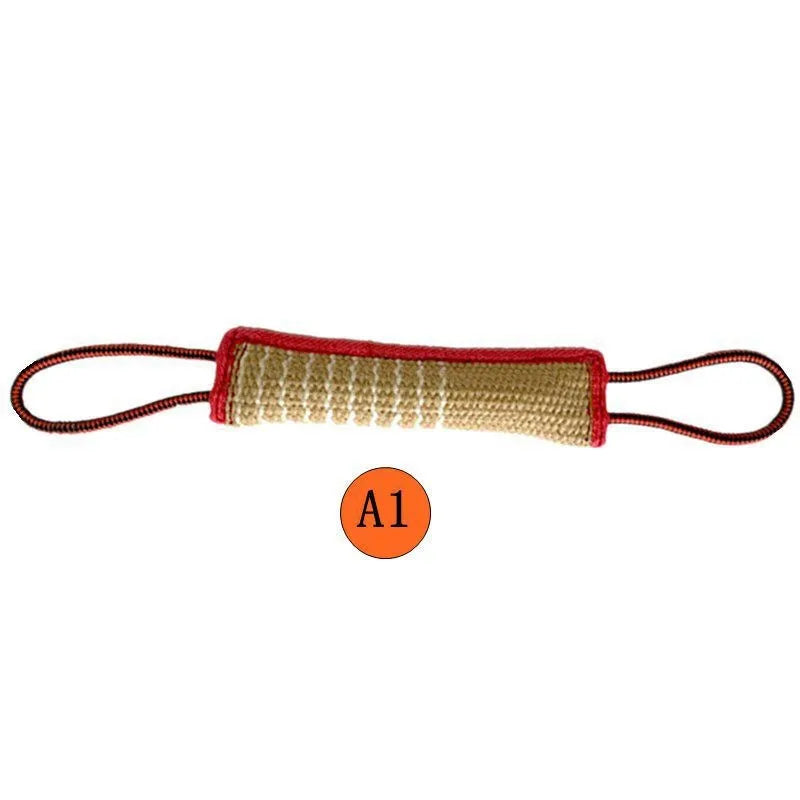 Durable Dog Training Tug Toy with Rope Handles - Love My Pet