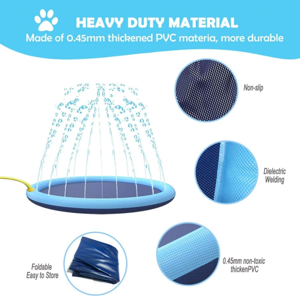 Outdoor Play Water Mat Toy for Pet Dogs