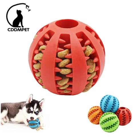 Dog Food Ball Chew Toy for Tooth Cleaning