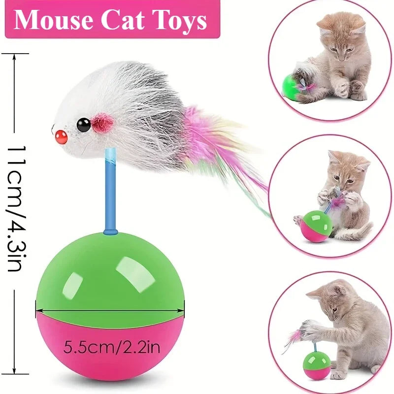 Fun Colorful Teasing Pet Tumbling Toy