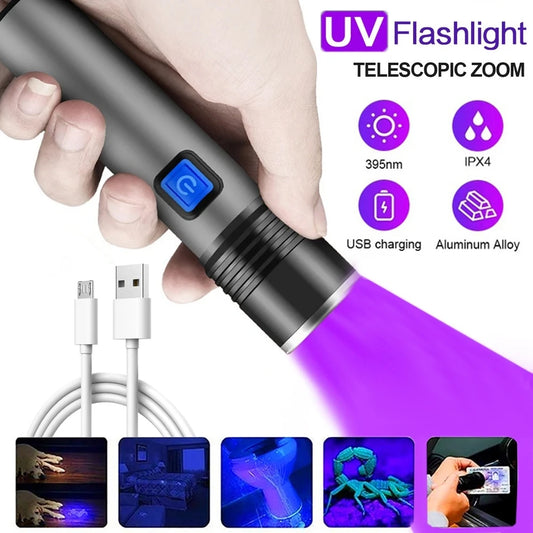 USB Rechargeable Ultraviolet Light For Pet urine