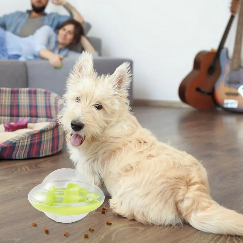 Pet Slow Feeder UFO-Shaped Food Puzzle