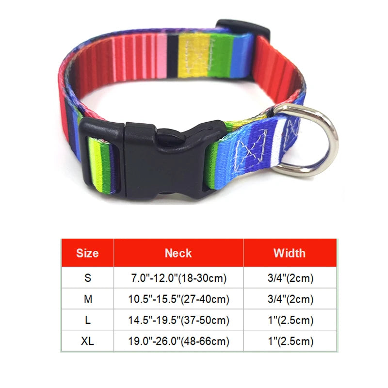 12 Styles of Bohemian Personalized Pet Collars and Leash Set