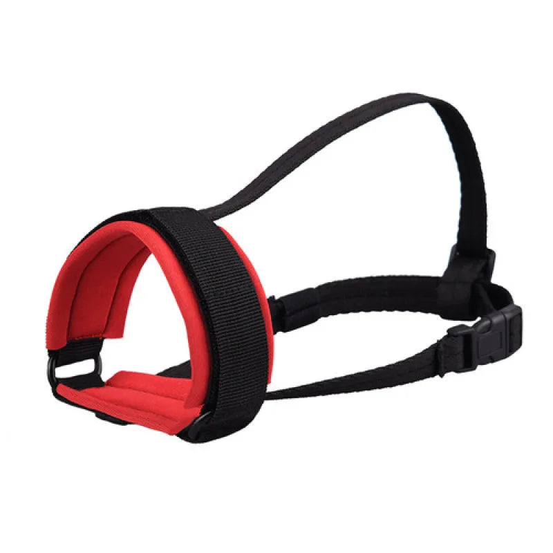 Soft Nylon Adjustable Dog Muzzle