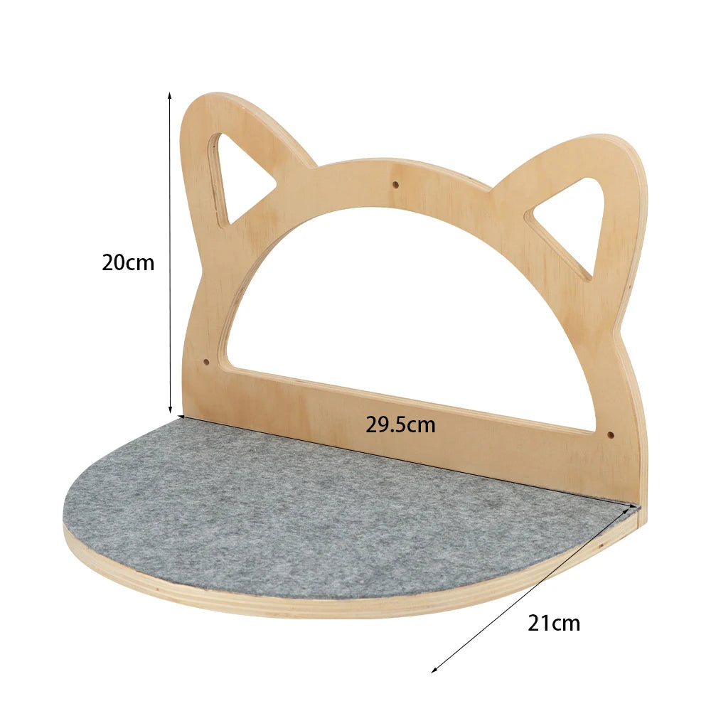 Cat Climbing Wall  Four-step Stair Scratching Post