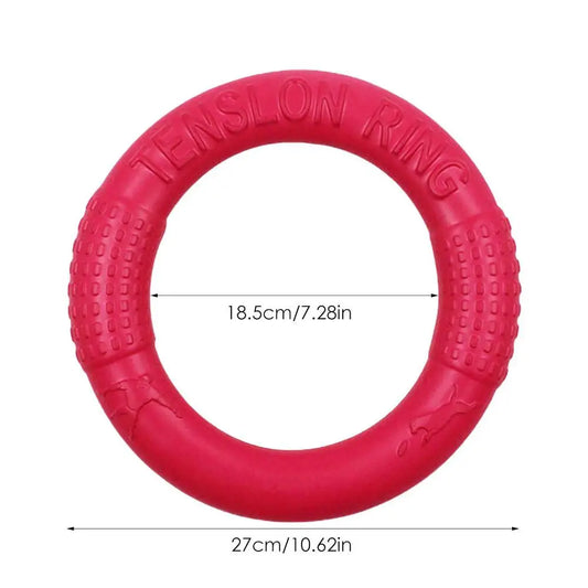 Dog Tug and Throwing and Chew Rings - Love My Pet