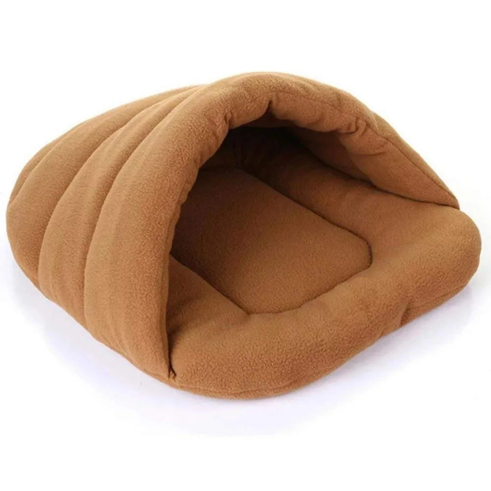 Warm Fleece Nest Cave Bed - Love My Pet