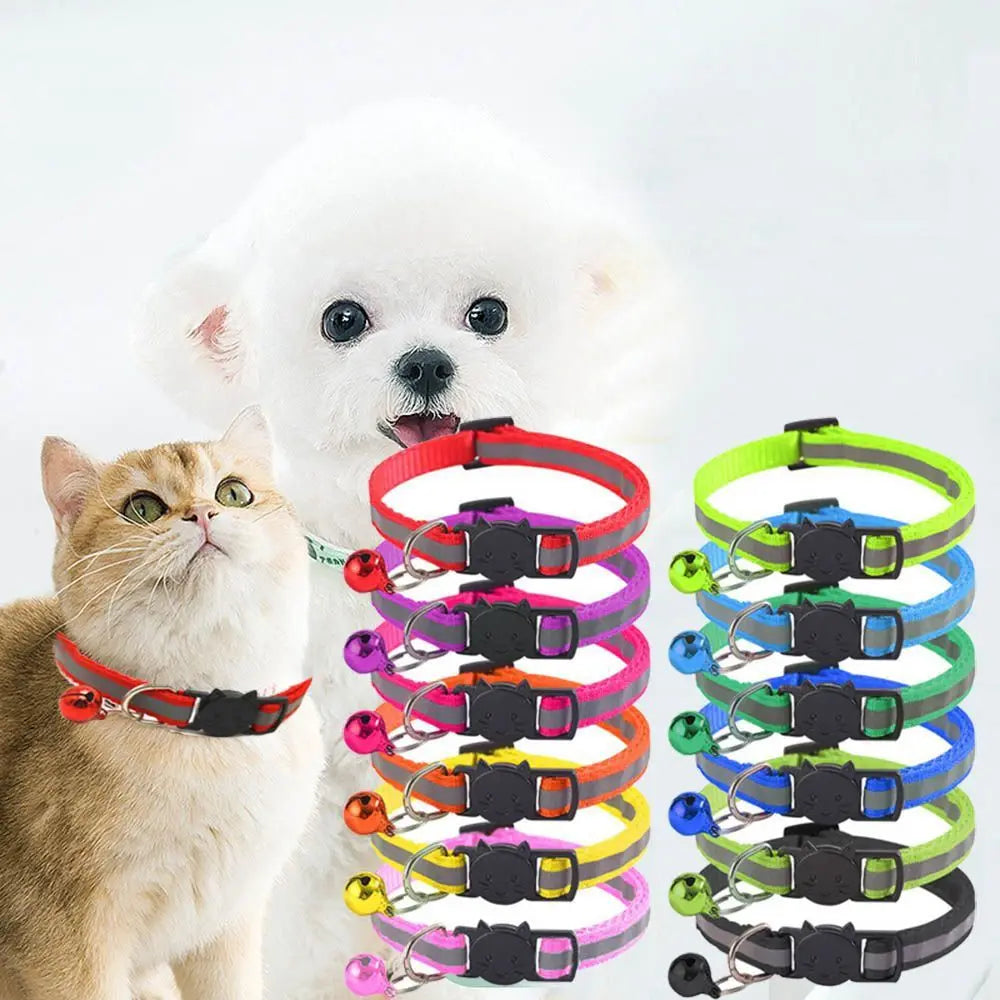 Elastic Colorful Pets Collar