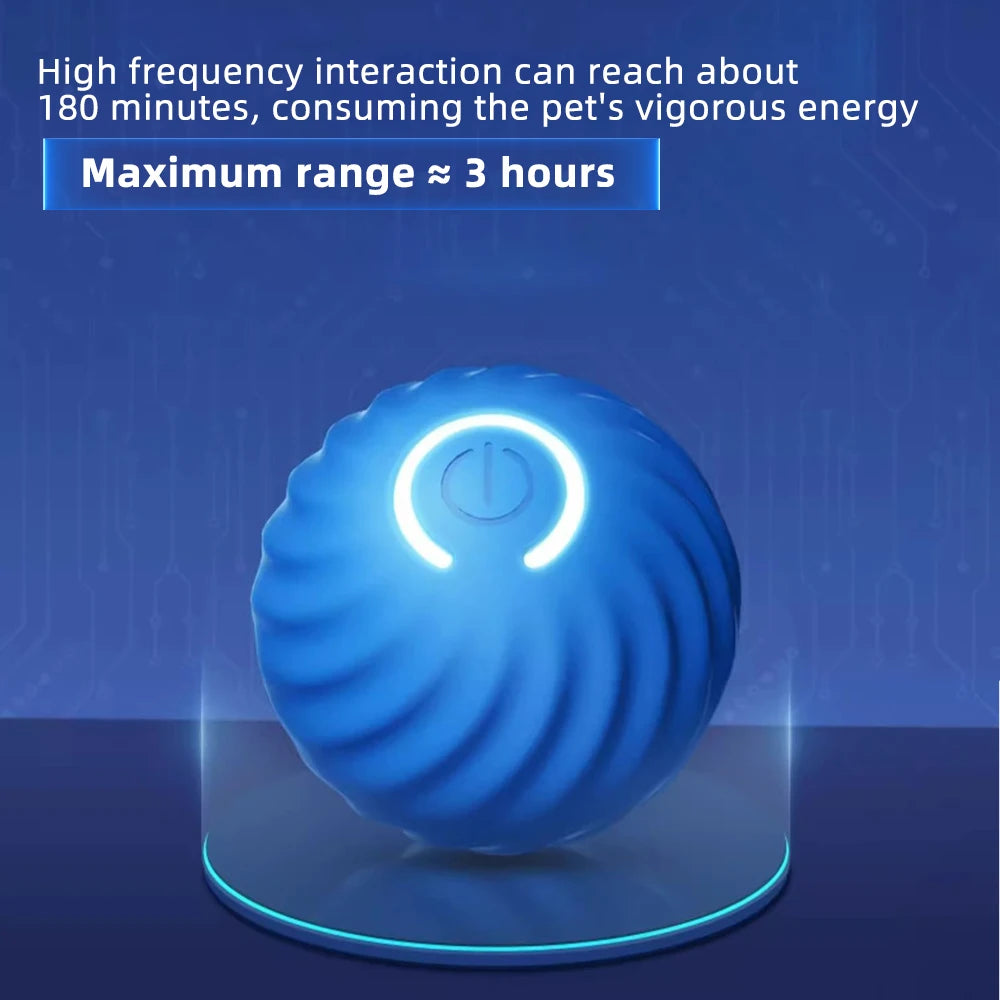Interactive Smart Jumping Rolling Ball