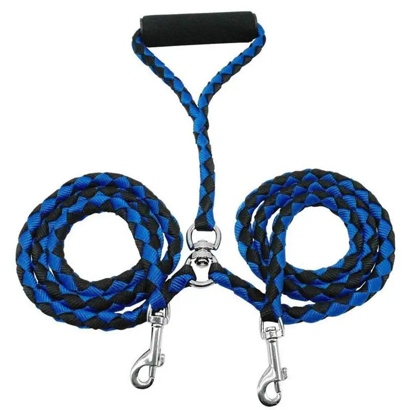 Strong Dual Dog Leash for Two Dogs