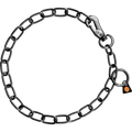 Herm Sprenger - Chain Collar with SPRENGER hook - Medium Links - Black Stainless Steel, 3 mm
