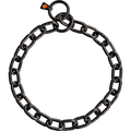 Herm Sprenger - Extra Strong Collar - Medium Links - Black Stainless Steel, 5mm