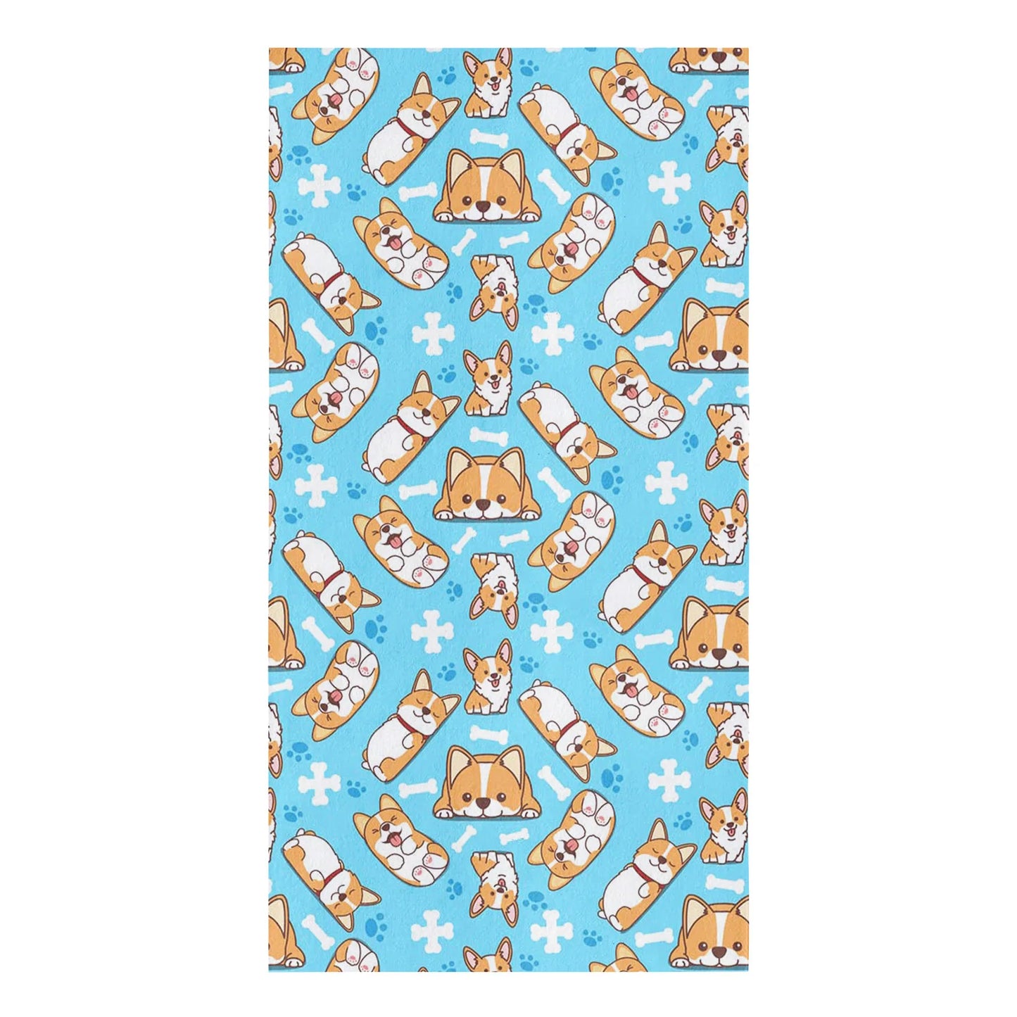 Cartoon Cute Dog Microfiber Kitchen Towels