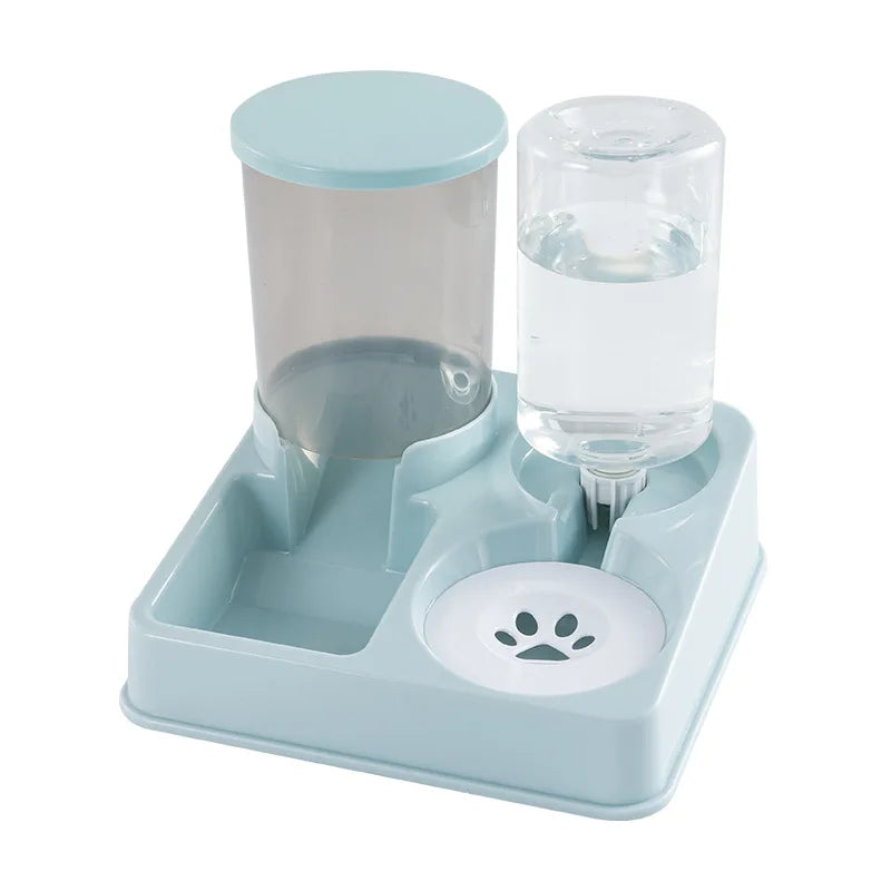 2-in-1 Pet Automatic Pet Feeder and Drinking Fountain