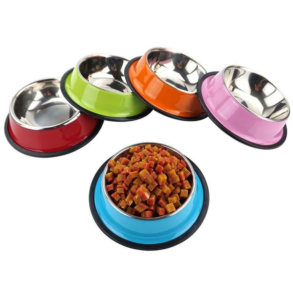 Non-Slip Stainless Steel Pet Dishes - Love My Pet