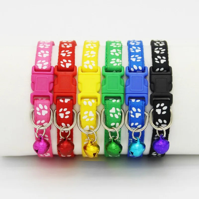 Pet Collars Adjustable With Bell